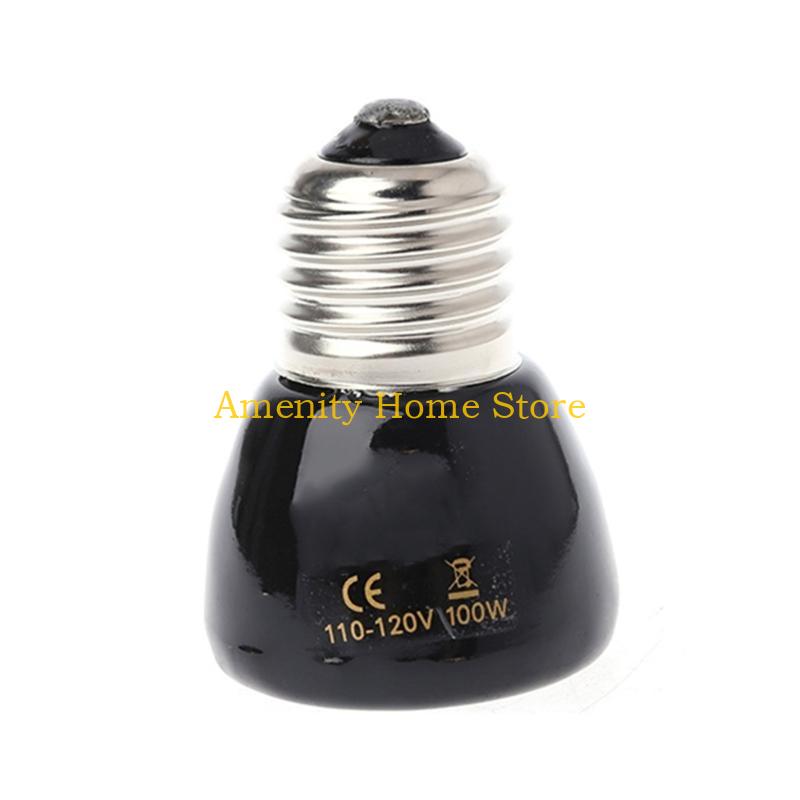 Ceramic Heat Emitter - F26C 赤外線セラミックヒートエミッター ブラック 育雛小屋 トカゲ 子羊