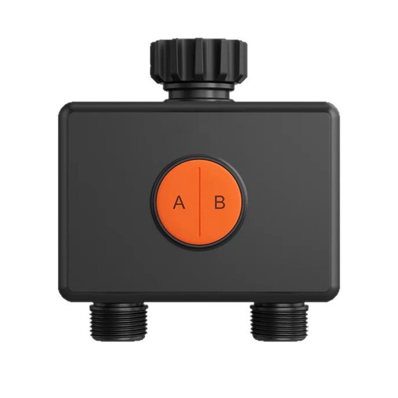 Timer Dual Outlet - AB66-IP65規格 Zigbee 3.0対応 Hydro DUOスマート水道バルブ デュアルアウトレット灌漑タイマー