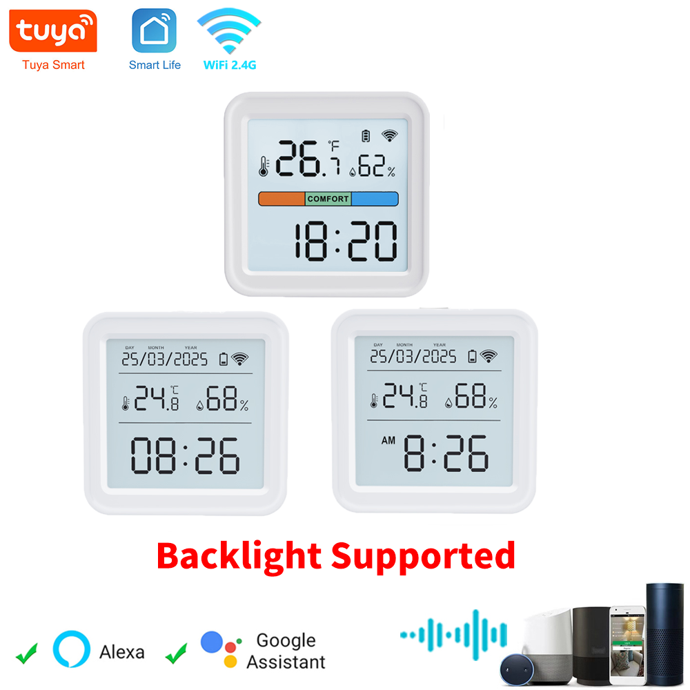 Digital Hygrometer Probe - Tuya WIFI 温度湿度センサー 湿度計 温度計 スマートホーム