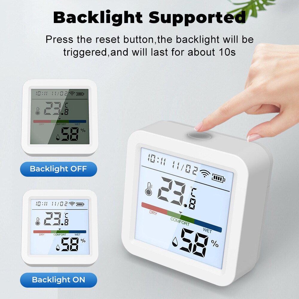 トゥヤ新機能wifi温度湿度センサースマートライフバックライ - Digital Hygrometer Probe のレビューと価格