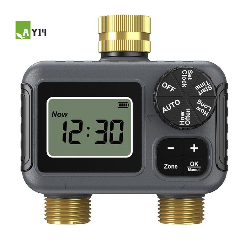 AY14 - デュアルアウトレット自動灌漑タイマー ガーデン - Timer Dual Outlet のレビューと価格