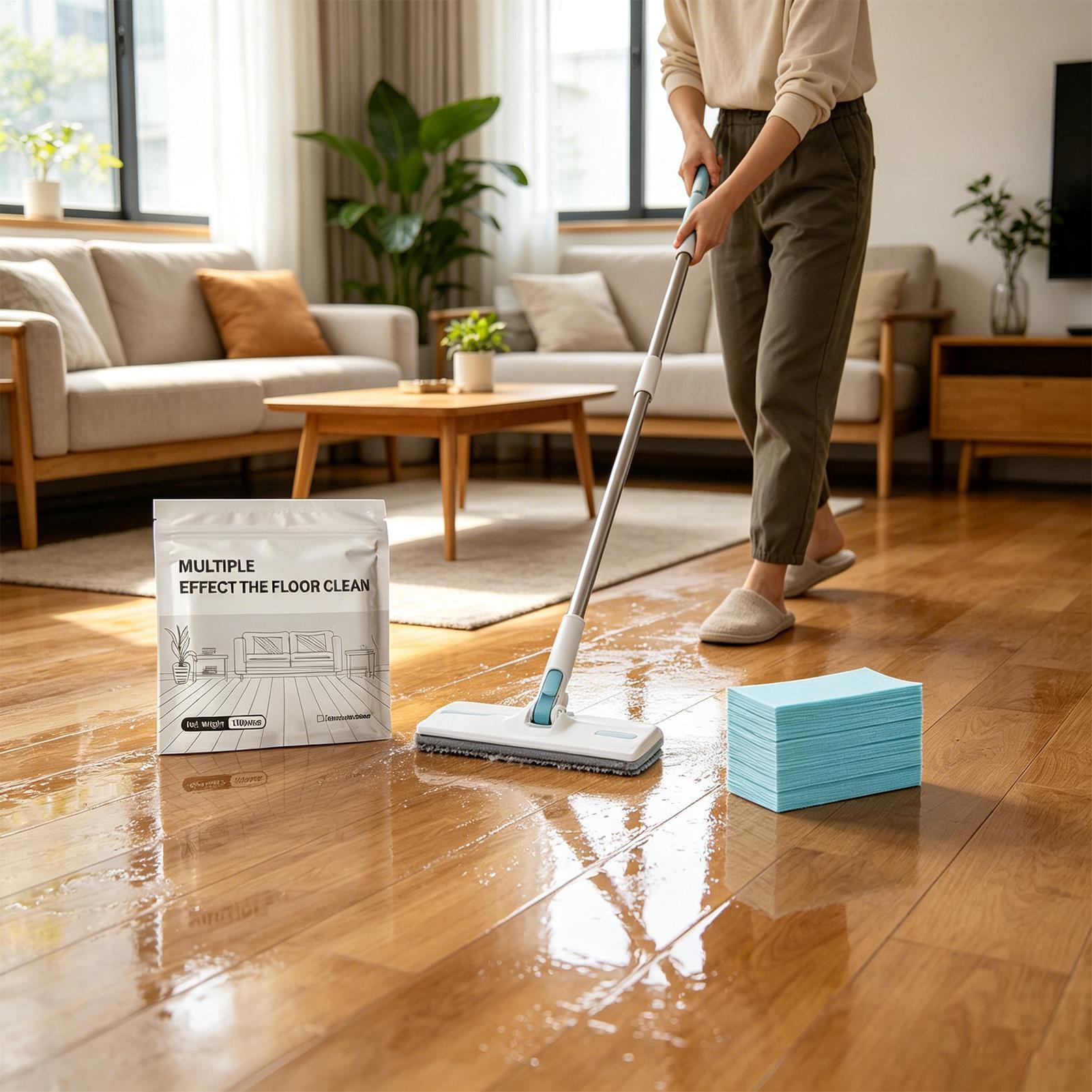100枚入り/箱 フロアクリーナー濃縮シート 多機能濃縮水溶 - Ceramic Tile Floor のレビューと価格