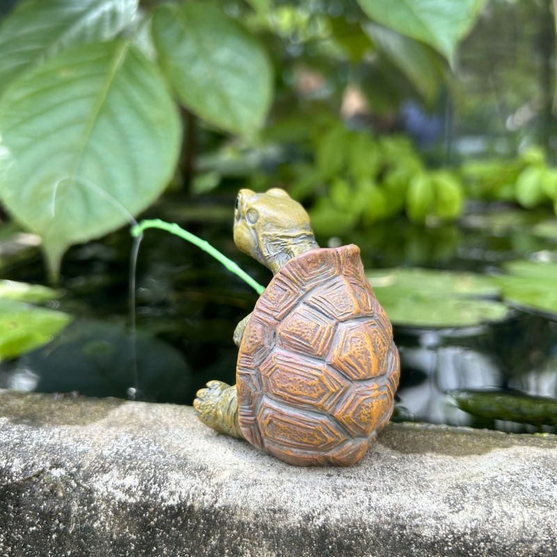亀釣り水槽水族館装飾クリエイティブ中国風ロックガーデンウォー - Water Dish Reptile のレビューと価格
