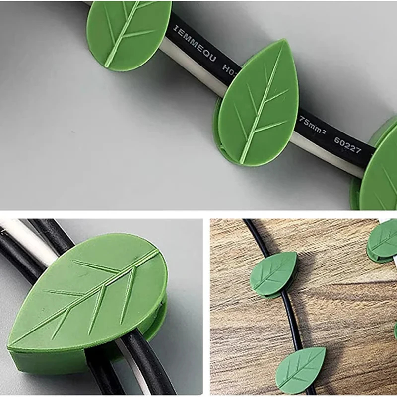 10-90 個植物固定クリップ自己粘着葉形の目に見えないフッ - Vine Climbing Plastic のレビューと価格