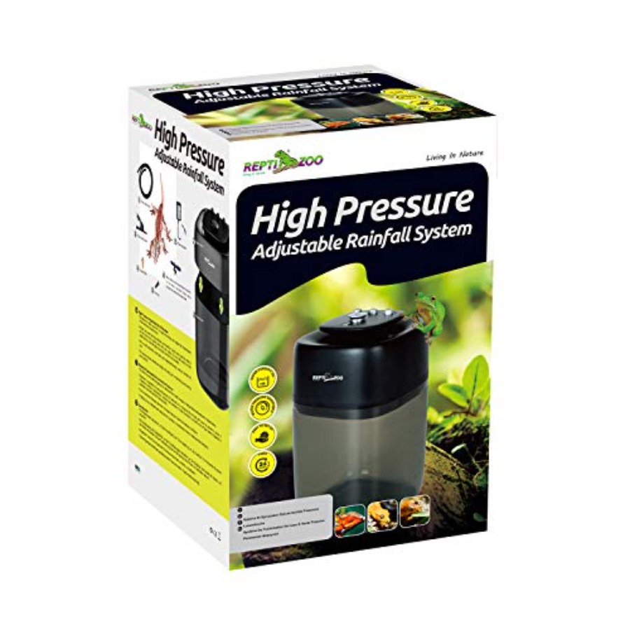 爬虫類テラリウム加湿器：10Lタンク、ステンレス製、黒色、超 - Misting Nozzle Reptile のレビューと価格