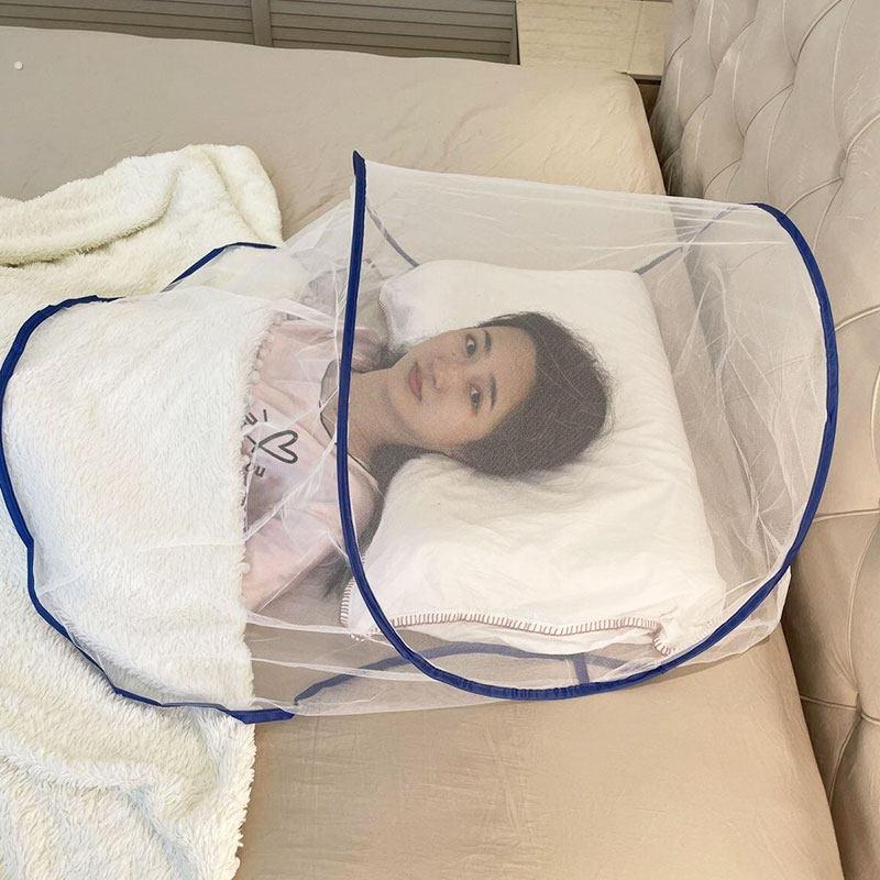 折りたたみ式蚊帳ヘッドカバー、取り付け不要、寝室用メッシュス - Screen Top Mesh のレビューと価格