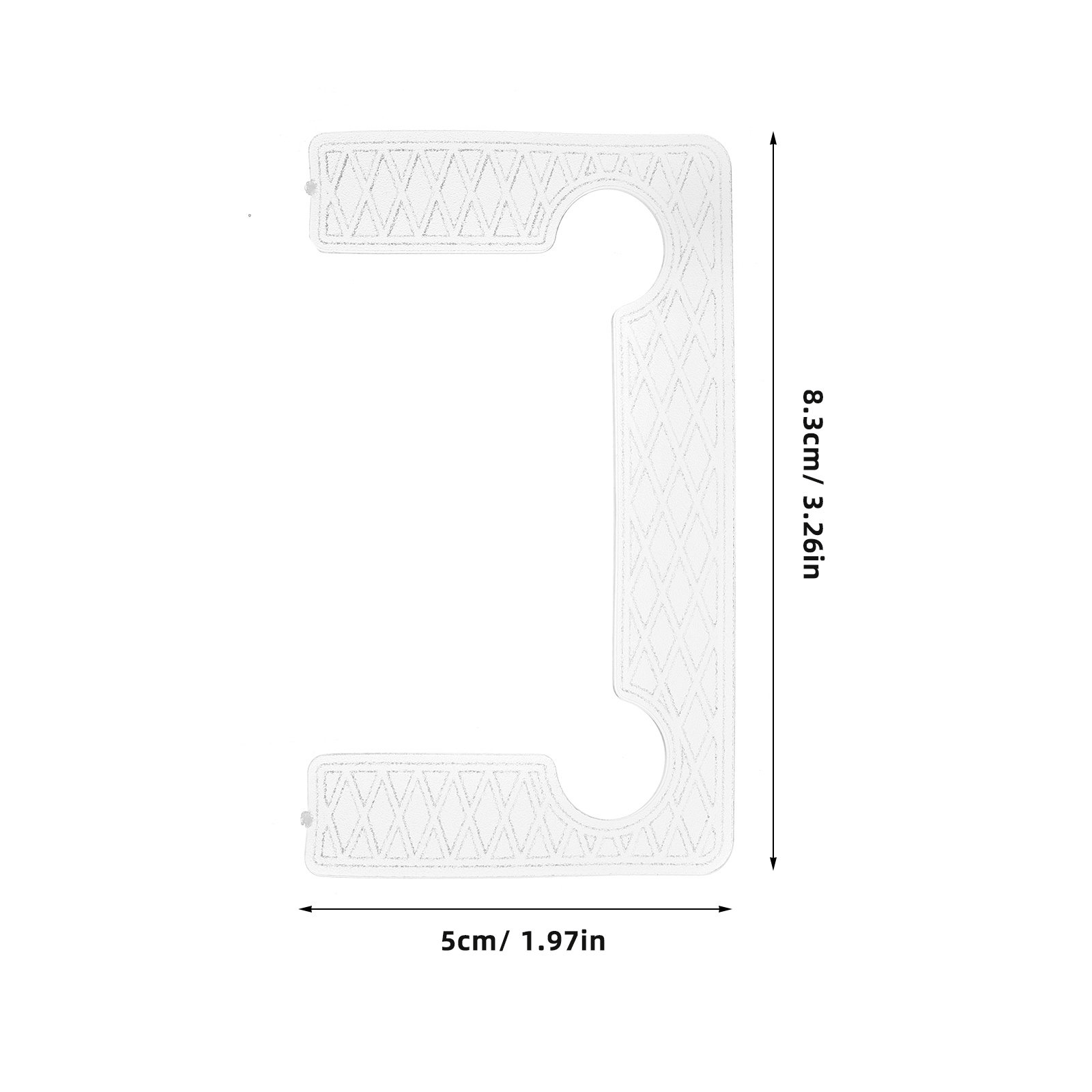 40 個のガラスドアシャワーヒンジパッド透明グリッドデザイン - Glass Door Hinge のレビューと価格