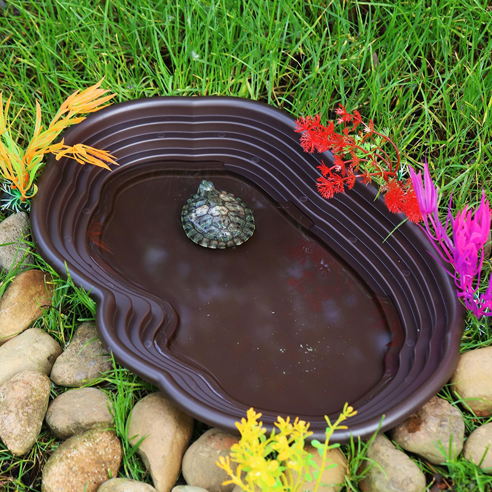 爬虫類の入浴皿,カメの餌箱,ウォーターボウル,あごひげを生や - Water Dish Reptile のレビューと価格