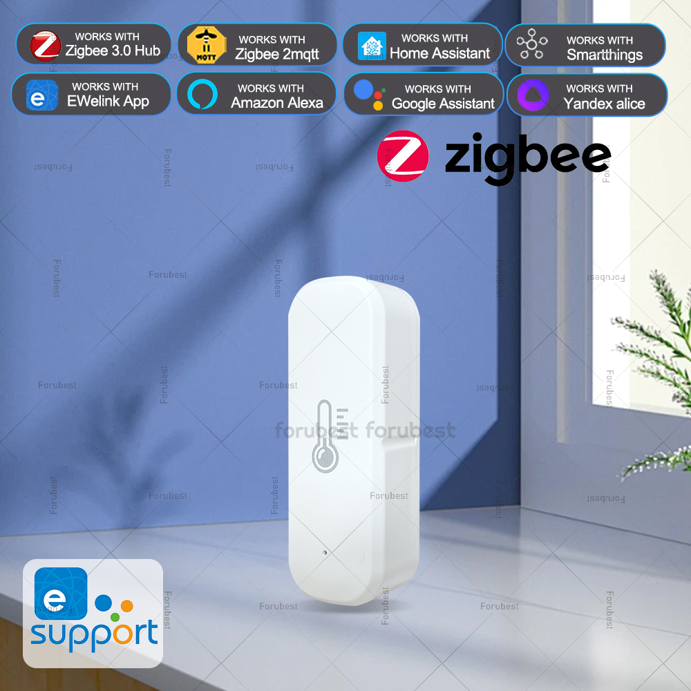 ZigBee 温度と湿度センサー スマートホーム湿度計 温度 - Digital Hygrometer Probe のレビューと価格