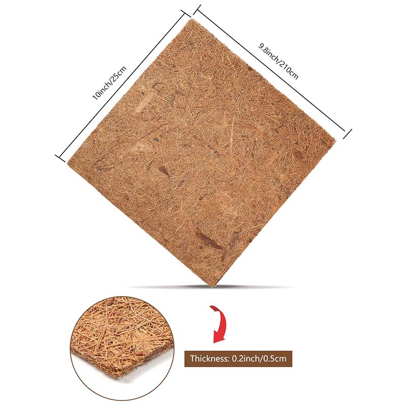 HITL天然ココナッツファイバーマット、爬虫類用カーペット、 - Substrate Coconut Fiber のレビューと価格