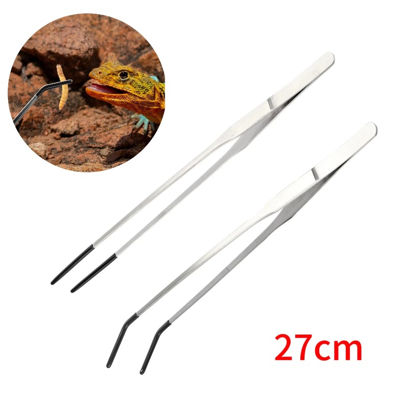 2個セット ステンレス製ピンセット ストレート＆カーブチップ - Feeding Tong Stainless のレビューと価格