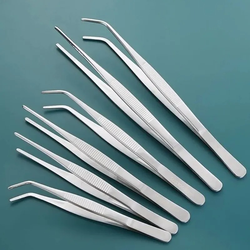 ステンレス多機能スチールエルボピンセット水族館クリップロング - Feeding Tong Stainless のレビューと価格