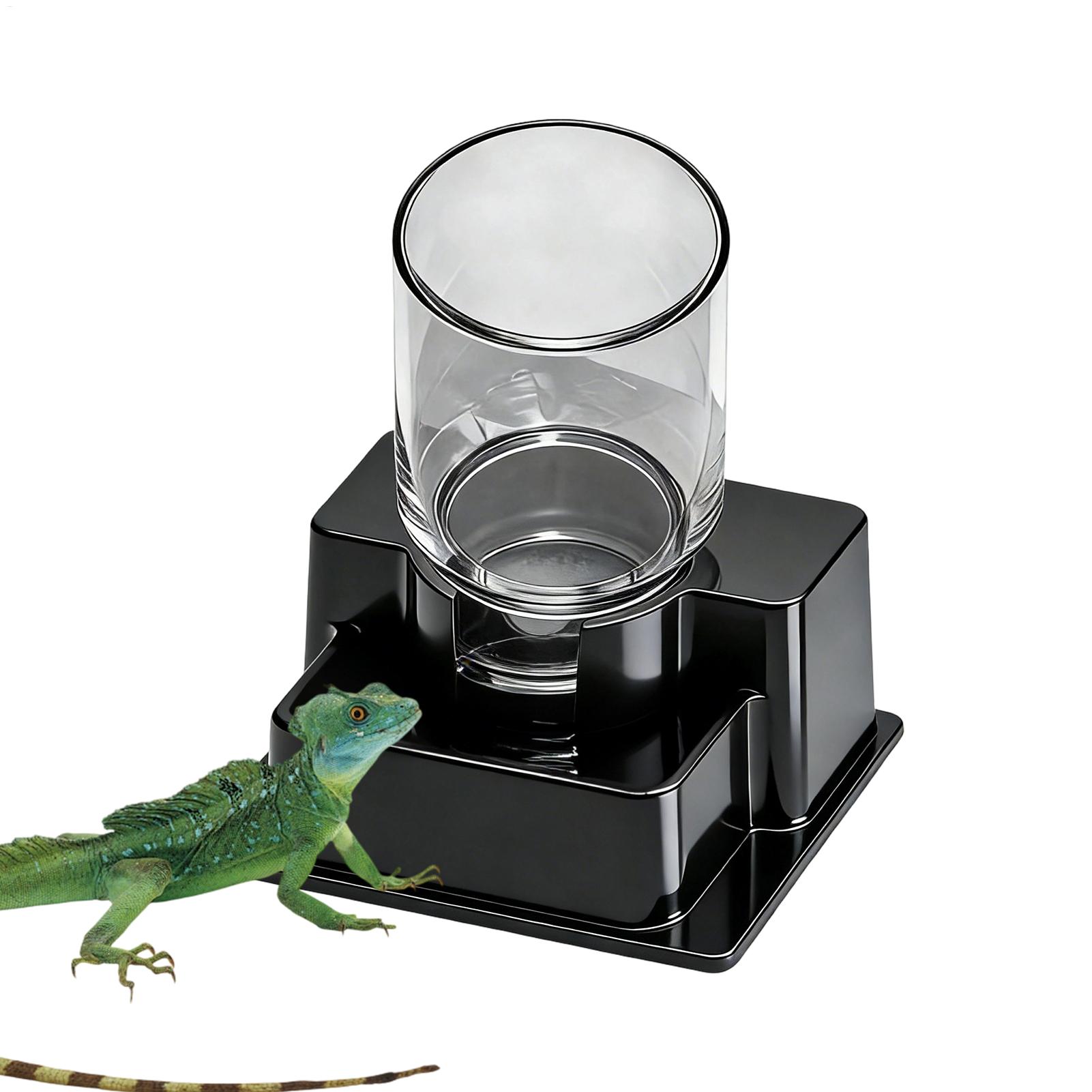 ヒゲトカゲ用ウォーターファウンテン、爬虫類自動給水器、カメ用 - Water Dish Reptile のレビューと価格