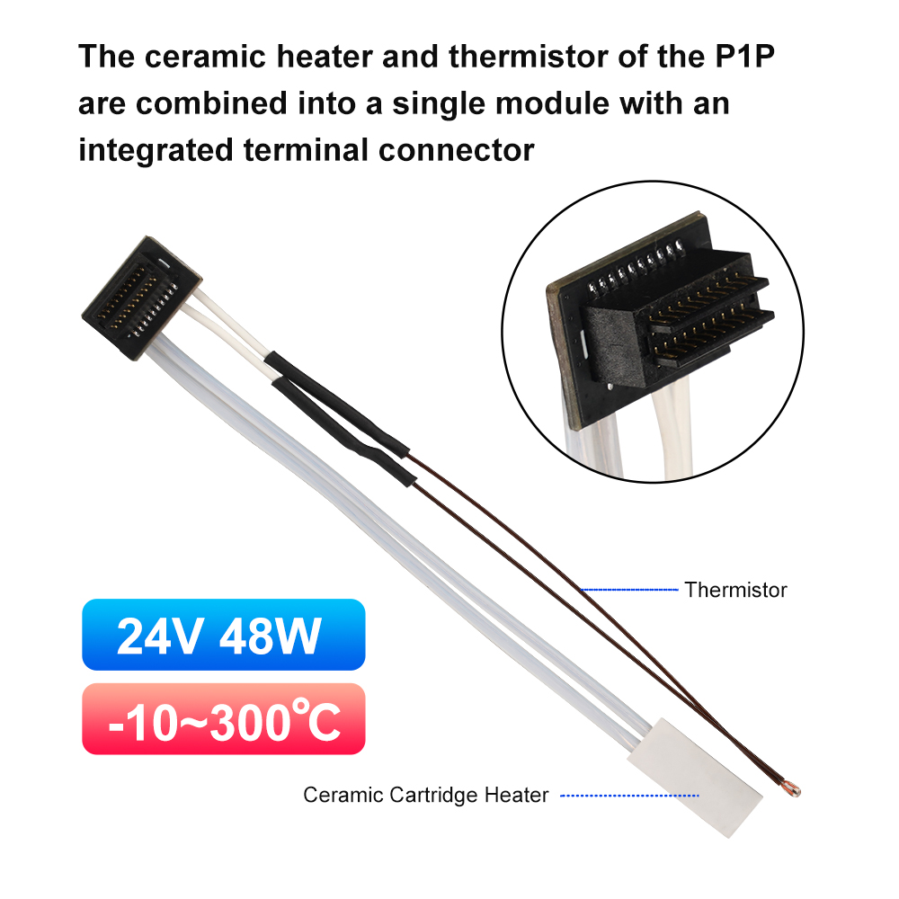 Bambu Lab Hotend V2.0 V3.0キット  - Ceramic Heat Emitter のレビューと価格