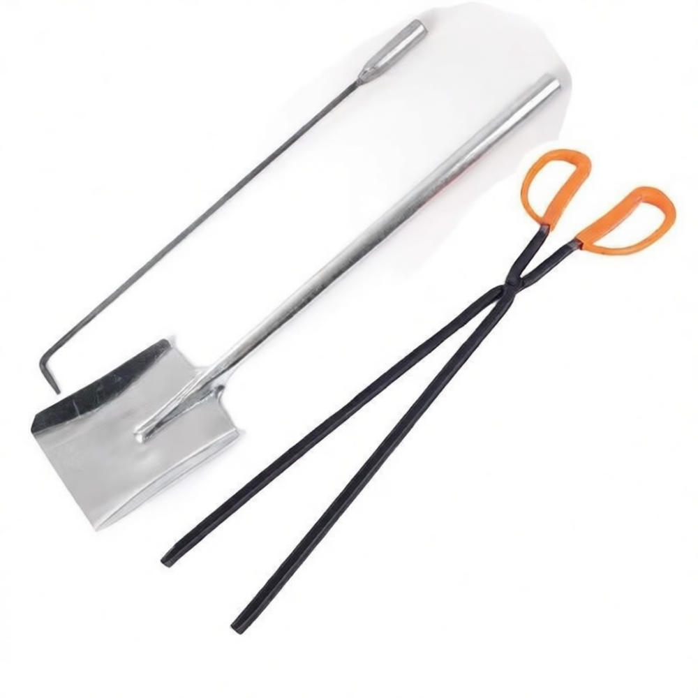 暖炉清掃キット ステンレス製ファイヤーフック 給炭スコップ  - Feeding Tong Stainless のレビューと価格