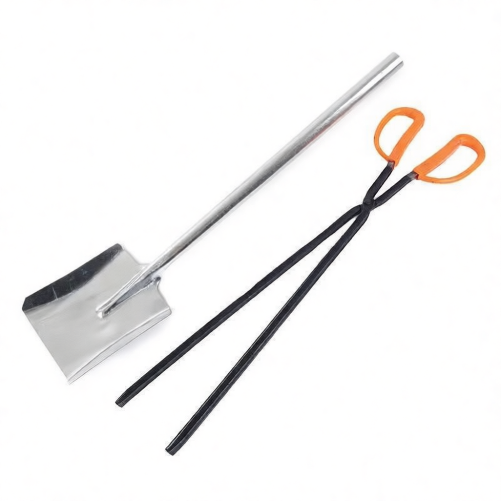 暖炉清掃キット ステンレス製ファイヤーフック 給炭スコップ  - Feeding Tong Stainless のレビューと価格
