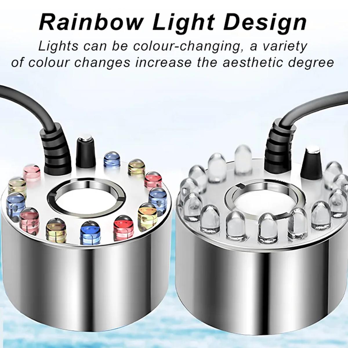 ミニLEDミストメーカー噴霧器池ミスター屋内水族館ハロウィー - Terrarium Fogger Ultrasonic のレビューと価格