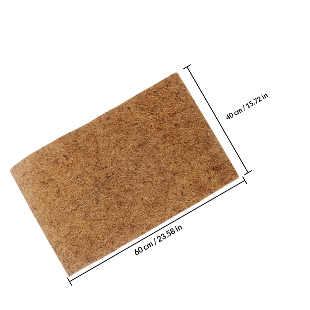 天然ココナッツ繊維製爬虫類用カーペットマット、テラリウム底材 - Substrate Coconut Fiber のレビューと価格