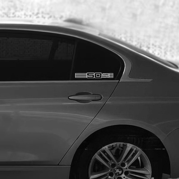 BMW 50周年記念カーステッカー BMW改造三角窓リアガラ - Glass Door Hinge のレビューと価格